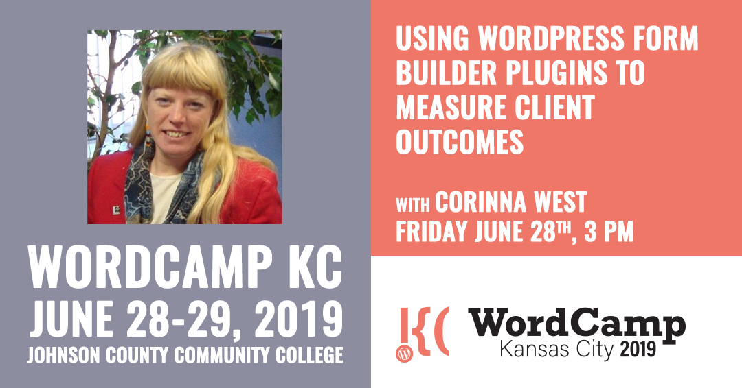 Corinna West, WordCamp KC 2019