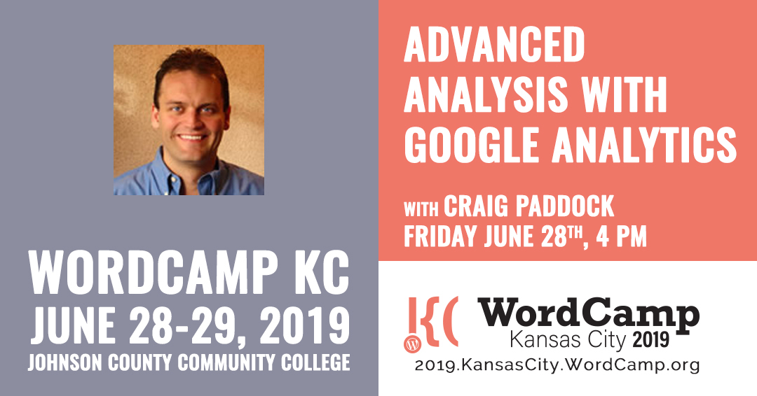 Craig Paddock, WordCamp KC 2019