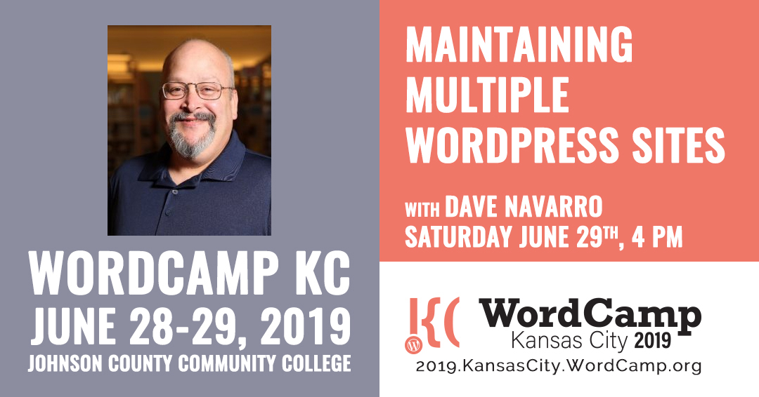 Dave Navarro, WordCamp KC 2019