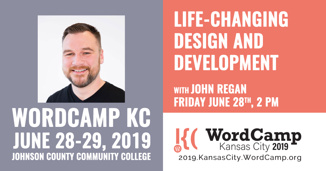 John Regan, WordCamp KC 2019