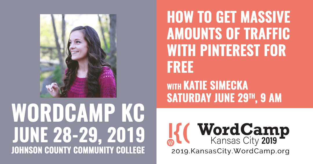 Katie Simecka, WordCamp KC 2019