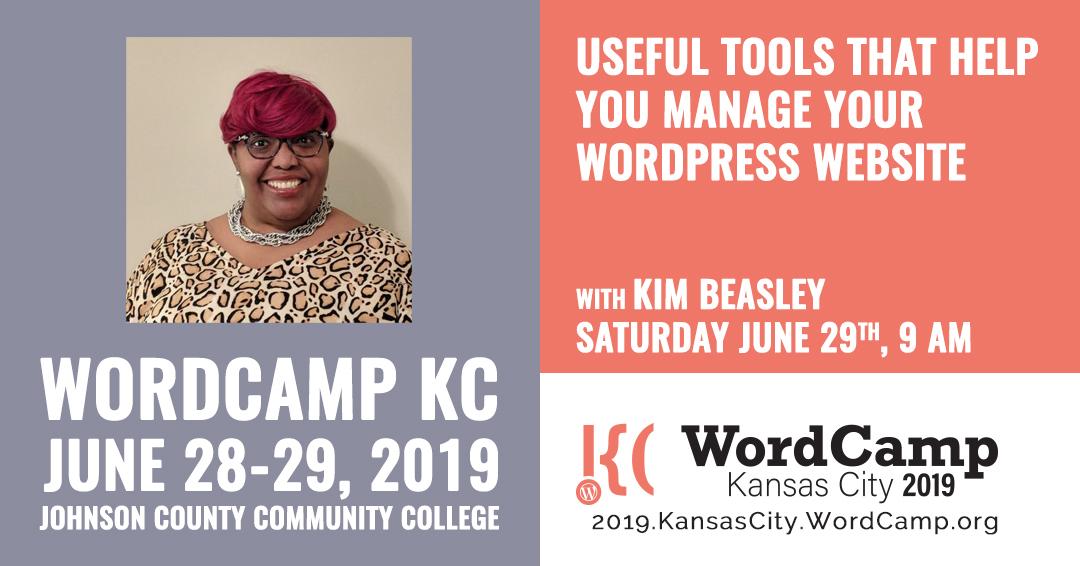 Kim Beasley, WordCamp KC 2019