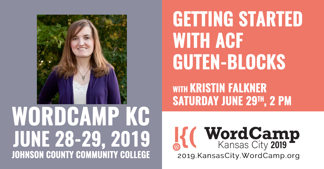 Kristin Falkner, WordCamp KC 2019
