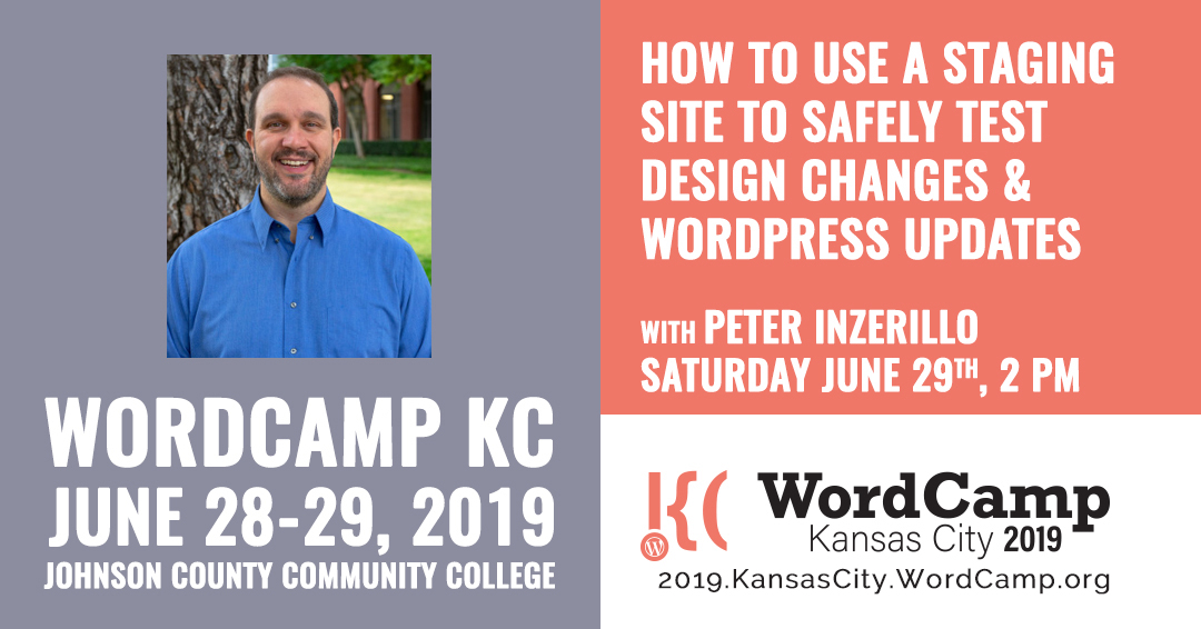 Peter Inzerillo, WordCamp KC 2019